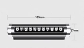 Çevirmeli Ayarlı Torpido Üstü Silindir Numaratör (2818) thumbnail 5