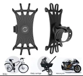 Esnek Silikon Örümcek Bisiklet Telefon Tutucu (2818) thumbnail 2