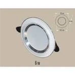 5 Adet Cata CT - 5257 6W Zebra LED Armatür Beyaz - Krom - 3 Renk - 4