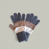 Garson beden Erkek Çocuk Eldiven Antrasit- 8-12 yaş thumbnail 2