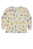 Magnifi Ove Yazılı Lale Baskılı Kız Çocuk Pijama Takımı thumbnail 3