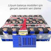 Powtify M6T24 Kasasız 24S Kanallı Yüksek Hassasiyetli Lityum Batarya Gerçek Zamanlı Voltaj Analizörü - 3