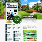 SICOCOTE NPK GÜBRE 25-05-08 (25 KG) - 2