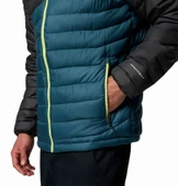 Columbia Powder Lite™ II Hooded Jacket Mavi Erkek Outdoor Mont WO6272 thumbnail 6