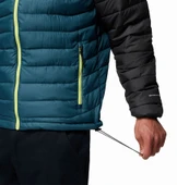 Columbia Powder Lite™ II Hooded Jacket Mavi Erkek Outdoor Mont WO6272 thumbnail 7
