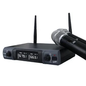 Westa WM-202H 1 Alıcı + 2 El (Lavalier) Kablosuz Uhf Mikrofon Seti thumbnail 2