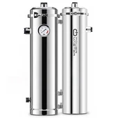 PowerMaster PM-28654 Ana Hat Su Arıtma Sistemi 10.000 L/Saat Paslanmaz Çelik Gövdeli Yıkanabilir UF-PVDF Filtreli thumbnail 1