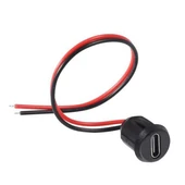 Powermaster PM-27032 Kablolu Type-C Şase Soket Siyah - 1