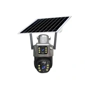 3 MP + 3 MP Çift Lens Solar TF Kart Girişli 4G Kamera - 1