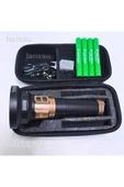 KALİTE Gold Silver Gs-14800 | 100w Ultra Güçlü Alüminyum El Feneri – 6000 Lümen thumbnail 3