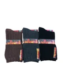 Dündar 6 Çift Kadın Kışlık Havlu Termal Plus Soket Çorap 36 - 40 No thumbnail 4