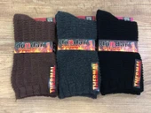 Dündar 6 Çift Kadın Kışlık Havlu Termal Plus Soket Çorap 36 - 40 No thumbnail 2