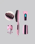 Dijital Ekranlı Seramik Saç Düzleştirici Tarak – 5 Kademeli Isı Ayarı, İyon Kontrollü - 3