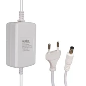 Weko Tottolet 1200 12 Volt - 3.2 Amper 5.5 2.5 Uçlu Yerli Üretim Plastik Kasa Beyaz Masaüstü Adaptör thumbnail 1