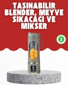 TipC Şarjlı 12 lı Blender – Taşınabilir Şarjlı Meyve Sıkacağı - 1