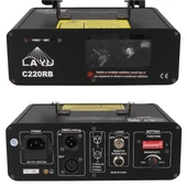 Layu C220RB Kırmızı-Mavi Çift Renk Beam Efekt Lazeri thumbnail 3