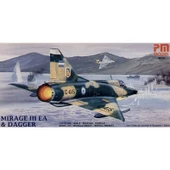 PM Model 207 1/72 Mirage III EA ve Dagger Jet Avcı Uçağı Demonte Plastik Maketi - 1