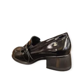 VENÜS 2555006K TOPUKLU TOKALI LOAFER DERİ KADIN AYAKKABI thumbnail 12