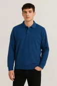 Simenti Regular Fit Polo Yaka Selanik Kazak - 7414 - 6