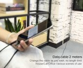 Joyroom S-T507M Mikro Şarj ve Data Kablosu 2 Metre Kopmaz Kablo Siyah - 5