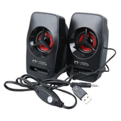 MAGICVOICE T-19 1+1 USB PC MİNİ HOPARLÖR - SPEAKER (2*3 WATT - 4 OHM) - 1