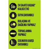 Tattoo Liner Ink Pen Suya Dayanıklı Mat Siyah 24 Saat Kalıcı Hassas Uçlu Eyeliner thumbnail 7