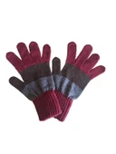 Garson beden Erkek Çocuk Eldiven Bordo - 8-12 yaş thumbnail 3