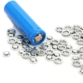 PowerMaster 18650 Lityum Pil Pozitif Kutup Ucu 9.5x6.0x2.0x0.3mm (50'li Paket) thumbnail 1