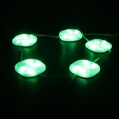 PowerMaster PM-14699 12 Volt 3 Watt Yeşil Yanıp Sönen Çakar 6565-2835 Modül Led 65x65x12mm thumbnail 2