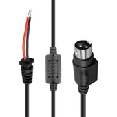 Dc Kablo 1.5 Metre 3 Pin'li Erkek thumbnail 1