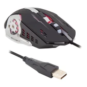 HELLO HL-4728 KABLOLU 3600 DPI 6 TUŞ FONKSİYONLU GAMING MOUSE thumbnail 3