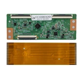 WEKO - CC430L V2D02/03/04 CC430LVID SOL TARAF FFC+TCON thumbnail 1