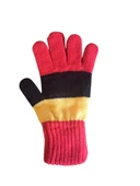 Garson Beden Erkek Çocuk Eldiven Sarı Kırmızı - 8-12 yaş thumbnail 5