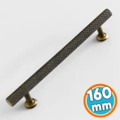 Mobilya Mutfak Çekmece Dolap Dolabı Kulpu Kulbu Kulpları 160 mm Eskitme Antik Sarı Metal thumbnail 1