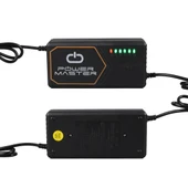 POWERMASTER PM-31124 ADJ160-00  48 VOLT - 20 AMPER ELEKTRİKLİ BİSİKLET ŞARJ CİHAZI thumbnail 3