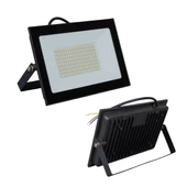 Powermaster PM-22572 100 Watt - 220 Volt 6500K IP66 150* Işık Açısı Siyah Slim Kasa Beyaz Led Projektör thumbnail 3