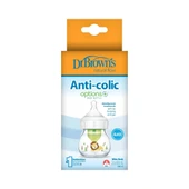 Dr Brown's Geniş Ağız Anti Kolik Options+ Cam Biberon 60 ml thumbnail 2