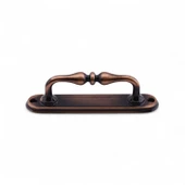 Metal Kapı Çekme Kolu 12 cm Dolap Mobilya Dolap Çekmece Tutamağı Kulp Kulpları Eskitme Antik Bakır thumbnail 5