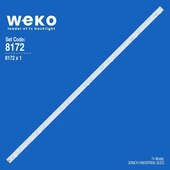 32Inch Universal Dled 3v 1w 7 Ledli 59 Cm 1,8 Cm No:444 thumbnail 1