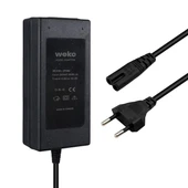 Weko 12.6 Volt - 3 Amper Krokodil Uçlu Ledli Yerli Üretim Masaüstü Şarj Adaptörü thumbnail 3