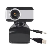 Powermaster Tak-Çalıştır 2 MP Mikrofonlu 480P Usb Webcam PC Kamera PM-2433 thumbnail 2