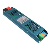 PowerMaster PM-26830 12 Volt 10 Amper 120 Watt Slim Metal Kasa Adaptör 208x50x23mm thumbnail 2