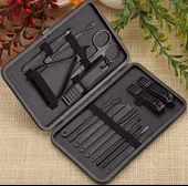 Sunup SN-27099 Siyah Paslanmaz Çelik 18in1 Profesyonel Manikür Tırnak Bakım Seti - 5