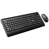 Lenovo Lecoo KW202 Kablosuz Q Klavye - Mouse Set Siyah thumbnail 2