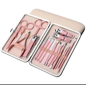 Sunup SN-27097 Paslanmaz Çelik 18in1 Profesyonel Manikür Tırnak Bakım Seti - 4