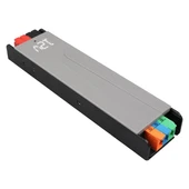 PowerMaster PM-26840 12 Volt 15 Amper 180 Watt Slim Metal Kasa Adaptör Voltaj Göstergeli 218x51x27mm thumbnail 2