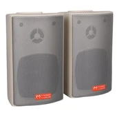 MagicVoice MV-16 7.5 CM 30 Watt Komütatörlü Hat Trafolu Beyaz Sütun Hoparlör (2'li Takım) - 2