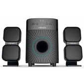 Mikado MD-360BT 2+1 38W BT/AUX/USB/FM/LED Ekran Multimedia Speaker Ev Sinema Sistemi thumbnail 2