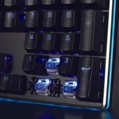 Rush Cobalt RK991 Mavi Switch Rgb Manyetik Bileklikli Rgb Makrolu Mekanik Oyuncu Klavyesi thumbnail 4