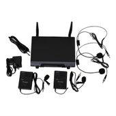 Westa WM-202T 1 Alıcı + 2 Yaka (Lavalier) Kablosuz Uhf Mikrofon Seti - 3